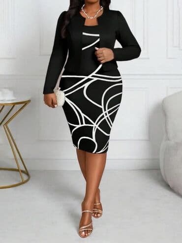 crni elegantni kombinezoni: Cena 2500din Vel 0XL,1XL,2XL,3XL,4XL Poručuje se, isporuka za desetak — 17