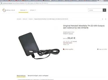 honor punjac 66w: *** SUPER AKCIJA *** #2826 Adapter Punjača za Šrafilicu Westfalia — 1