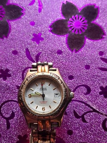 rame guess: Guess ženski ručni sat – Waterpro - Kućište okruglog oblika sa — 1