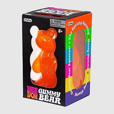 metalni automobili igracke: Popularna antistres igračka Schylling NeeDoh Gummy Bear, napravljena — 4