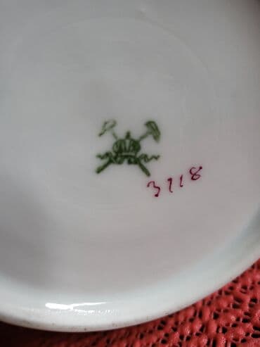 Čajnici: Bokal nov iz 1873--1918godina. Pirkenhammer Cehoslovacka. Bokal — 4