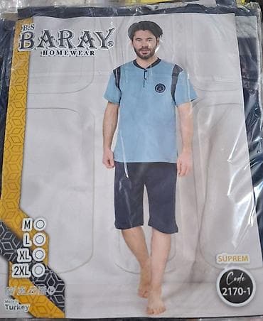 pompea donje rublje: Muške kućne pidžame/patike setovi – B.S BARAY HOMEWEAR (Made in — 4