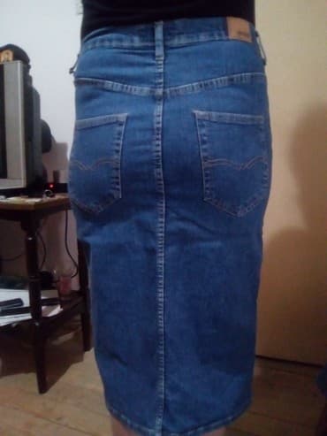 teksas košulja: L, Midi, bоја - Svetloplava — 2