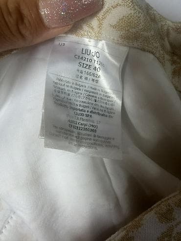 lepa brena normal: Ženske pantalone LIU•JO – model C14210 T1291, veličina 40. - — 4