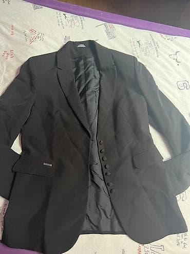 moje krpice mona: P.S.FASHION crni sako/blejzer, veličina 40, nov, udoban za nošenje — 1