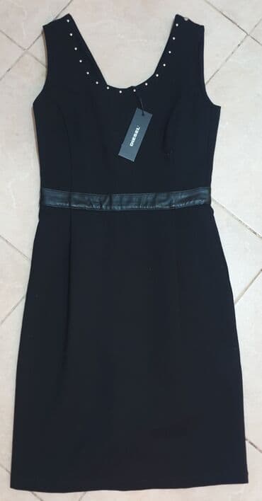 Diesel S (EU 36), color - Black, Cocktail, With the straps