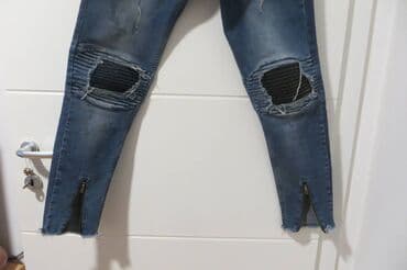 pantalone sa resama: PUBLIC zenske farke bez mana greske, extra moderne kvalitetne, kao — 5