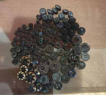 crne torbe: Crni dugmici-made in italy — 1