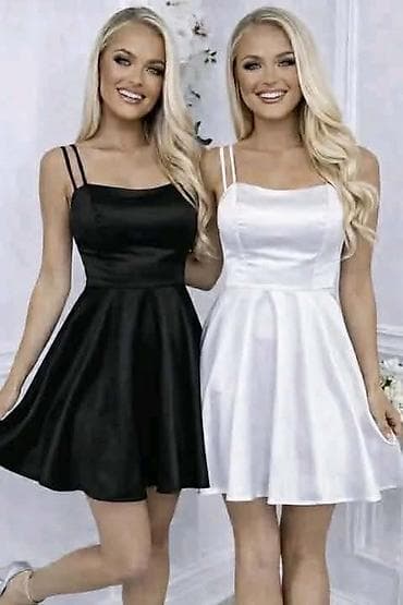 ranac beli: 🎗️Haljinica saten 3300 dinara🎗️ 🧚🧚 #haljine #novakolekcija — 4
