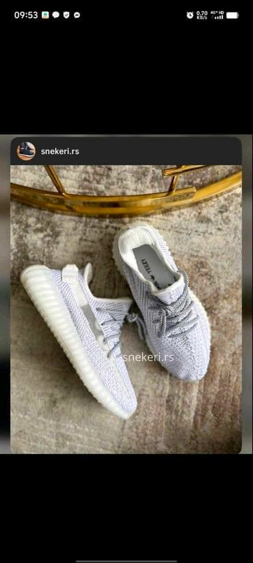 Women's Sneakers and athletic shoes: 44, bоја - Crna — 3