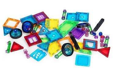 stoni fudbal igracka za decu: Set magnetnih kocki za decu – kuća i auto, 48 delova Brend: ECO TOYS — 5
