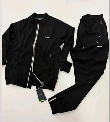 muske trenerke nove: Trenerka Boss, bоја - Crna — 2