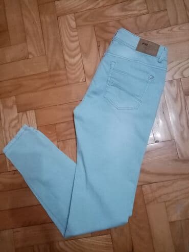 ženske pantalone sa džepovima: M (EU 38), Normalan struk, Ravne nogavice — 5