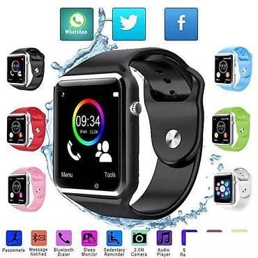 rado satovi: Smart Watch A1smart sat telefon Crni-Pametan sat Cena: 2800din Smart — 1