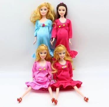 gimnastika za bebe: Barbika trudnica za sada ove dve varijante. Stomak se skida pa bude — 1