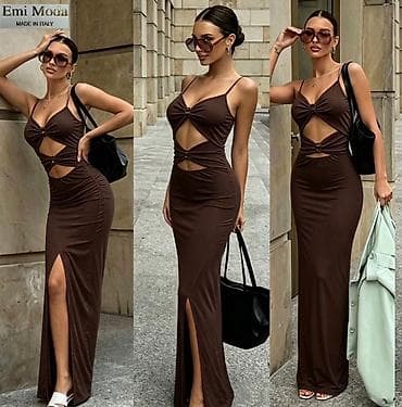 Haljine: ✅Maxi haljina sa izrezima – S M L velicine
✅2200 din — 2