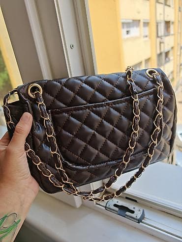 chanel chance cena: Chanel Elegantna ženska torba u tamno braon boji, sa prošivenim — 3