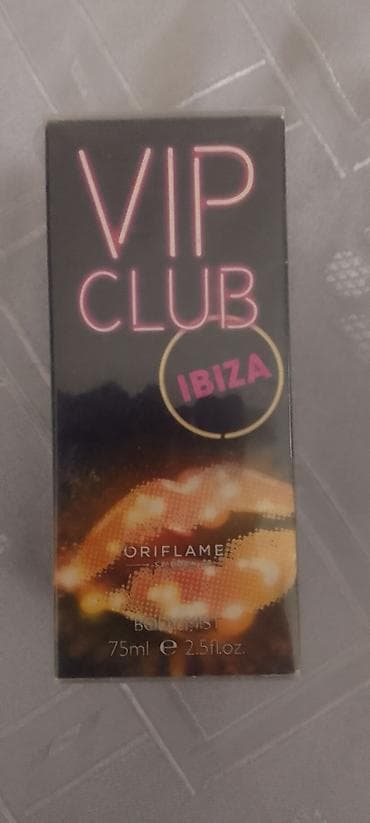 Oriflame VIP Club Ibiza – body mist 75 ml (2.5 fl. oz.) - Linija: VIP