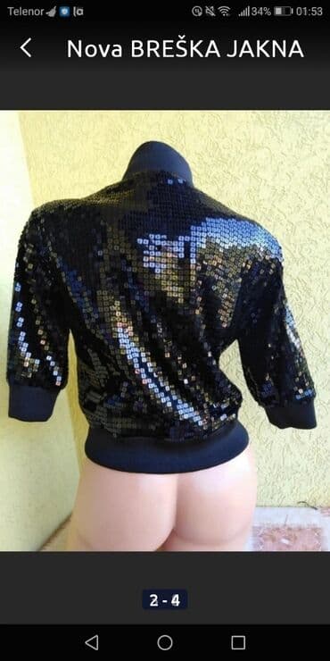 helanke rebrasti pamuk: Bershka, M, Pamuk, Jednobojni — 4