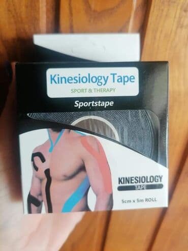 iglice za merenje secera: Nemački brend "KINTEX" kinezi trake Kinesio taping, kinesiology tape — 3