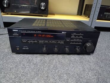 Mini disk plejeri: Yamaha RX-395 AM/FM Stereo Receiver Specifications Tuning range — 2
