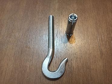 gasna maska: Nova, veoma jaka kuka sa tiplom za beton. Navoj M16, tipl ф20x65mm — 4