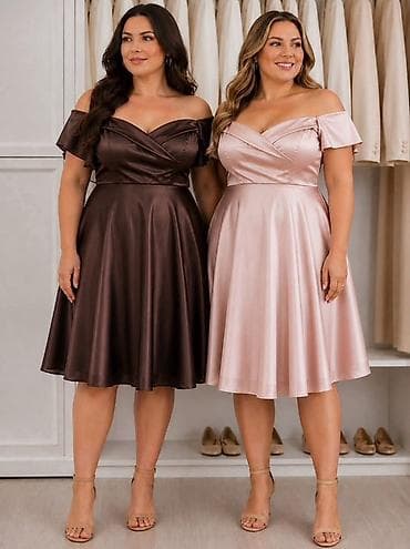 2xl: Saten haljina za punije
XL 2XL 3XL 
Cena : 3500 dinara 👜 — 2