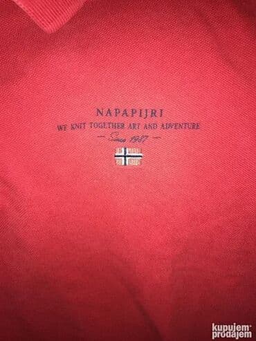 Čarape i donji veš: Original NAPAPIJRI majica M 100% cotton Ramena 46cm, duzina 70cm — 2