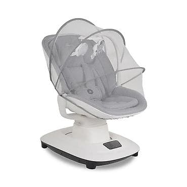 velicine za bebe po mesecima: Cangaroo Električna ljuljaška Hera – Light Grey (šifra: CAN0343-70) — 2