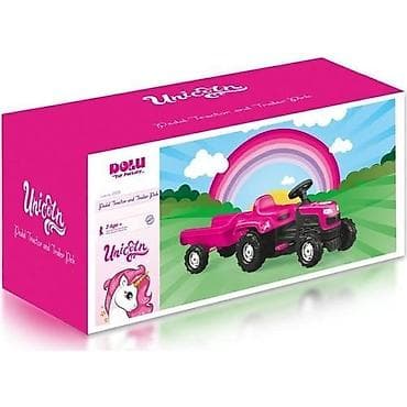 pepco zenski bebi dol: TRAKTOR NA PEDALE SA PRIKOLICOM 025081 Opis: - Dolu traktor na pedale — 2