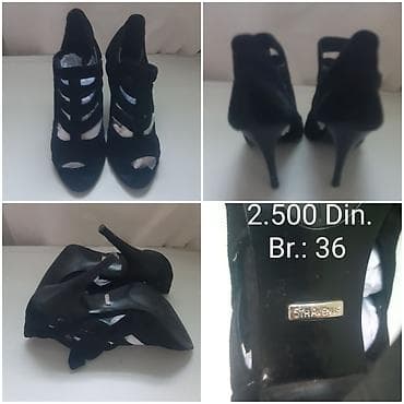 adidas svetlece patike: Crne ženske sandale original 5TH AVENUE - Brend: 5TH AVENUE — 3
