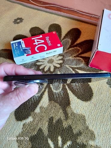 hagi vagi 1: Redmi 14c 6/128GB batetija6000amh. batetija drzi dan ipo uz njega ide — 8