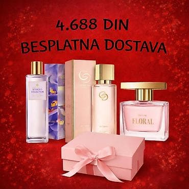 Poklon setovi ženske parfemske kolekcije Opcija 1 – 4.688 din +