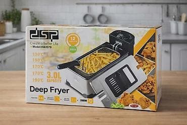 iphone 15 kopija: Friteza na ulje DSP 3L – 2000W, nerđajući čelik Prodajem novu DSP — 4