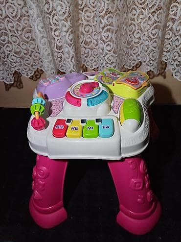 muzicki boks za decu: Interaktivni muzički stočić za bebe i malu decu - Višenamenski stočić — 1