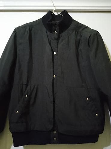 Men's Footwear: Crna bomber jakna Jordache - Klasičan bomber kroj sa malo širim — 2