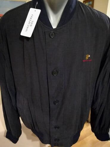 replay majice sa kragnom: Transitional jacket, XL (EU 54), color - Blue — 4