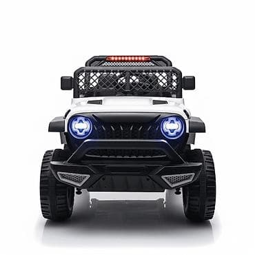 Children's Electric Cars: Dečiji džip na akumulator Wrangler Beli (12V) – SM-25401B Šifra — 3