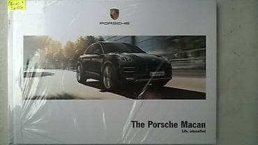 Prospekt Porsche Macan, 141 str. 2015,eng