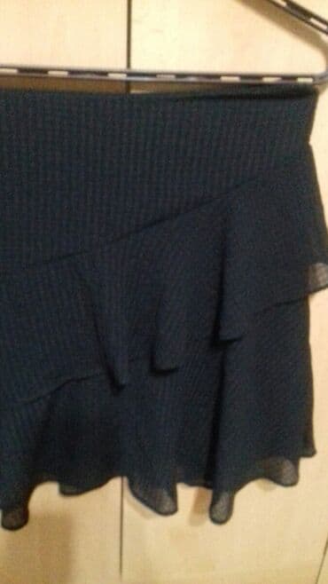 Skirts: XS, Mini, color - Black — 2
