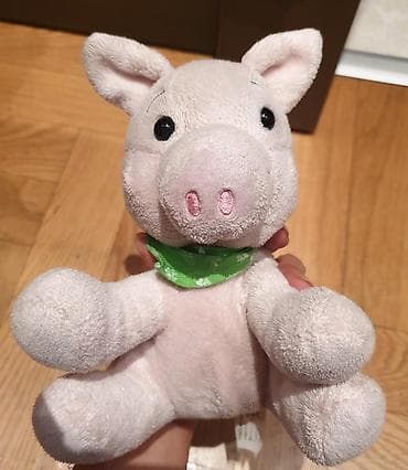 cipele za prolece: Prase - baš mekana plisana igracka. kada se pritisne stomak, cuje se — 5