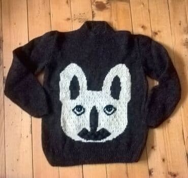 Women's Sweaters, Cardigans: M, Wool, Casual cut, Animal — 2