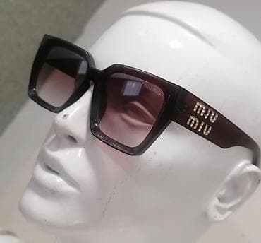 Accessories: Miu Miu ženske sunčane naočare – kvadratni oversize model - Brend — 4