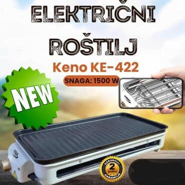 Sve za roštilj: Električni roštilj