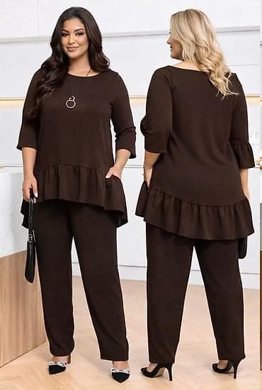 mona lazarevac: Damski komplet za svakodnevni i svečaniji izgled – bluza + pantalone — 4