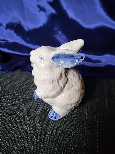 Sušilice: Vintaz nov porcelanski zec.Nemacka. Porcelanska figura zeca,mereni — 5