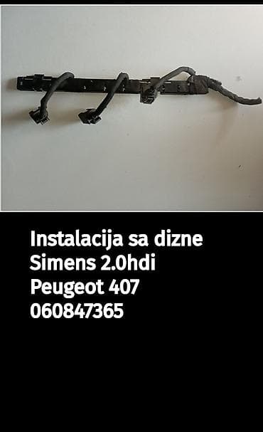 dizalica za auto uradi sam: Instalacija za dizne za Peugeot 407, motor 2.0 HDi (Siemens). - — 1