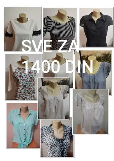 vogeli bluze: Paket letnjih stvari od deset komada za 1500 — 1