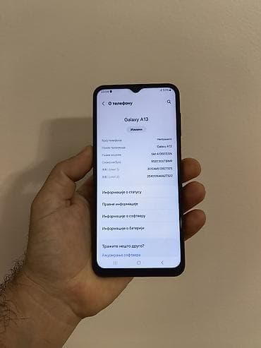 kuhinja sa ugradnom rernom: Samsung A13 dual sim free, sa 4/128 gb memorije. Ok očuvan i potpuno — 5