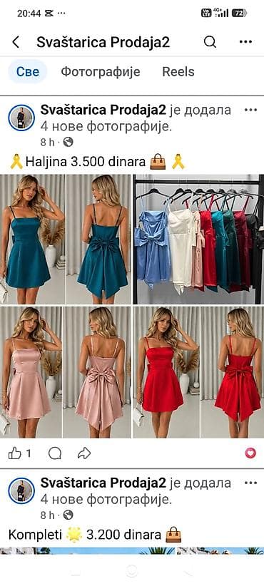 Svečana mini haljina sa mašnom na leđima - Kroj: A-linija, mini